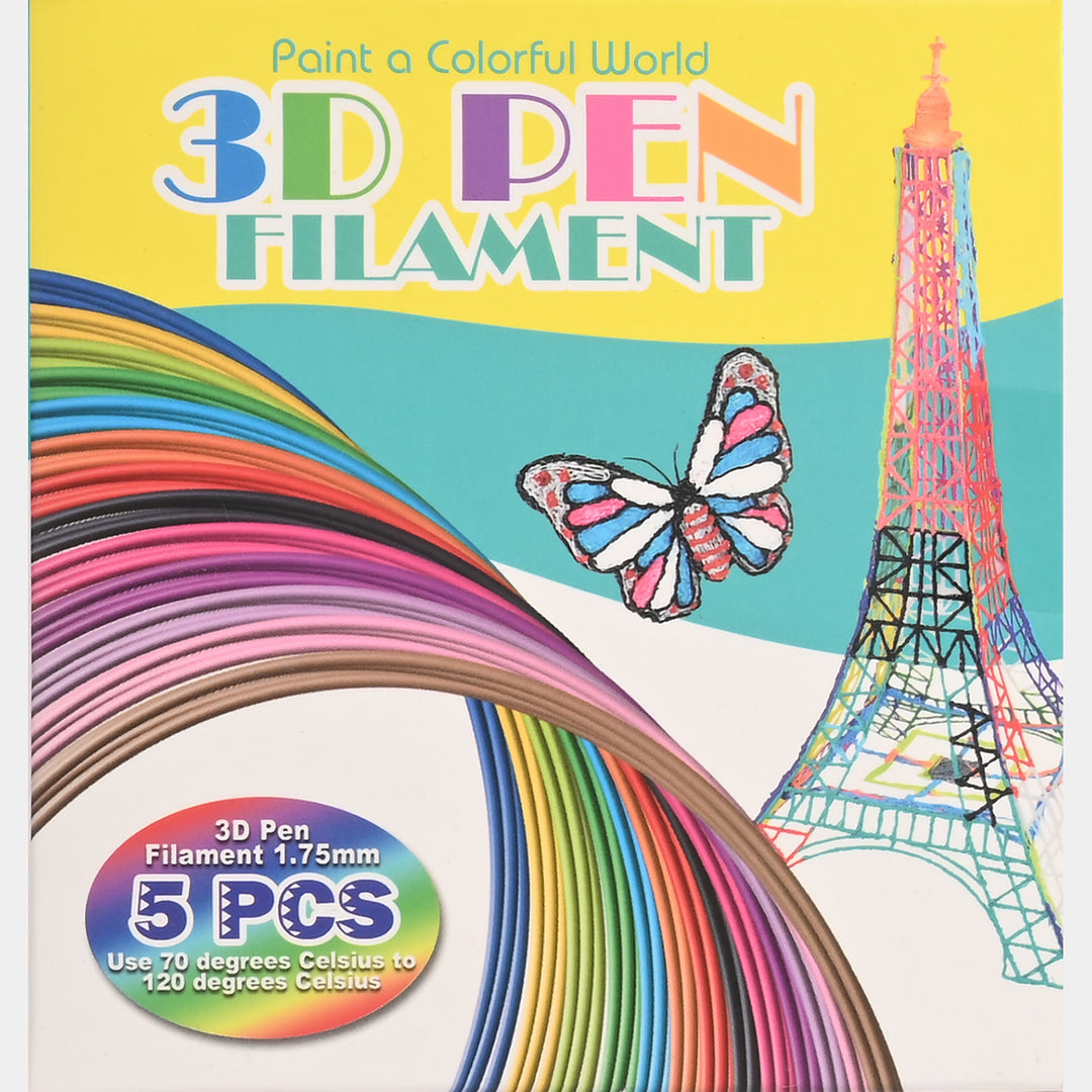 3D Pen Filament (5 PCS) 3D 9900