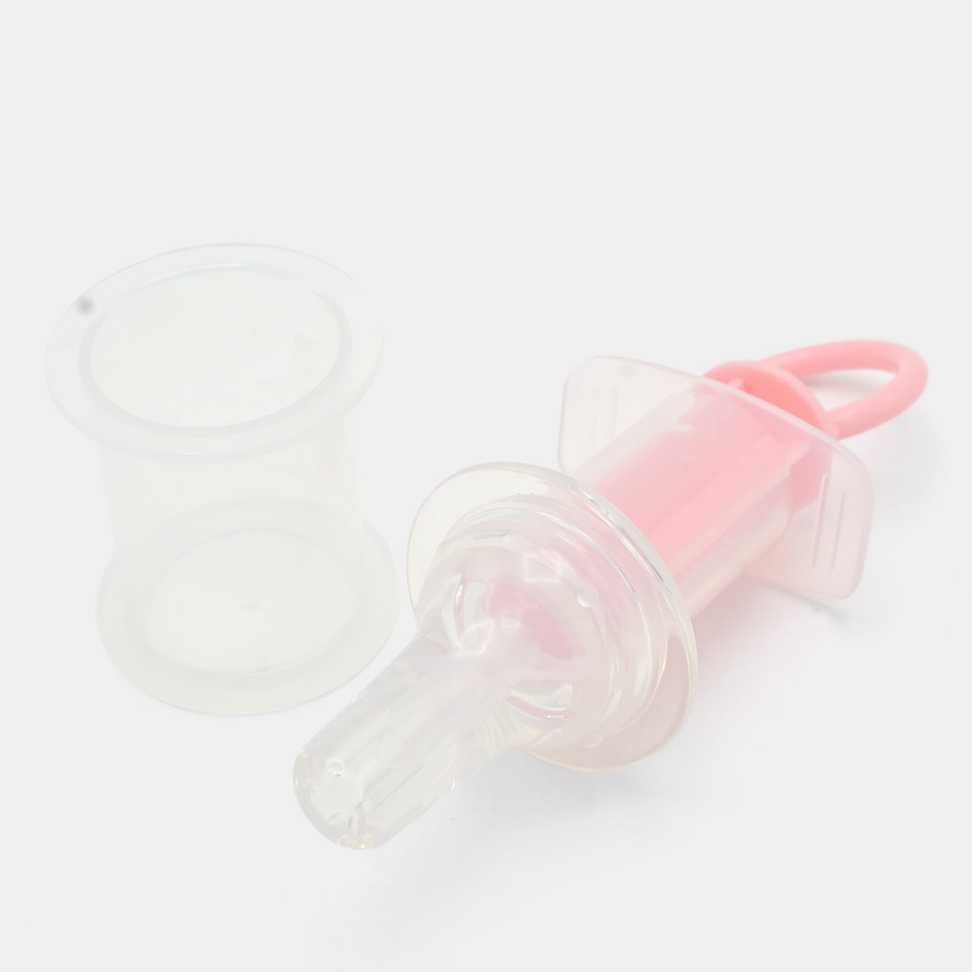 Baby Infant Pacifier Medicine Dropper Dispenser - Pink