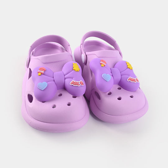 Girls Clogs 1389-T4-Purple