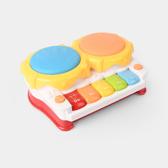 Learning Fun Mini Drum & Piano Toy