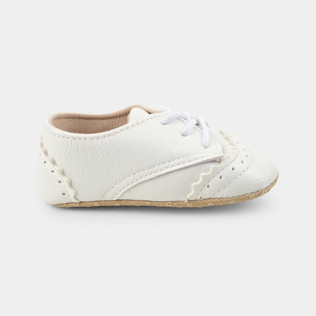 Baby Boy Shoes F47-White