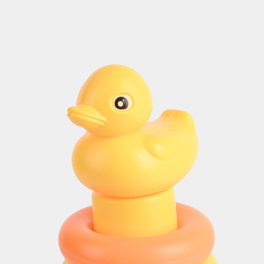 Plastic Rings Duck Stackable Loop Toy