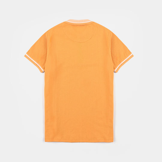 Teen Boys Cotton Pk Basic -Citrus