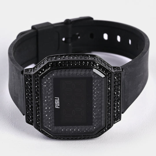 Elegant Touch Display Digital Wristwatch For Girls