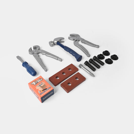 Toy Tool Set – Deluxe Kids’ Pretend Play Construction Kit