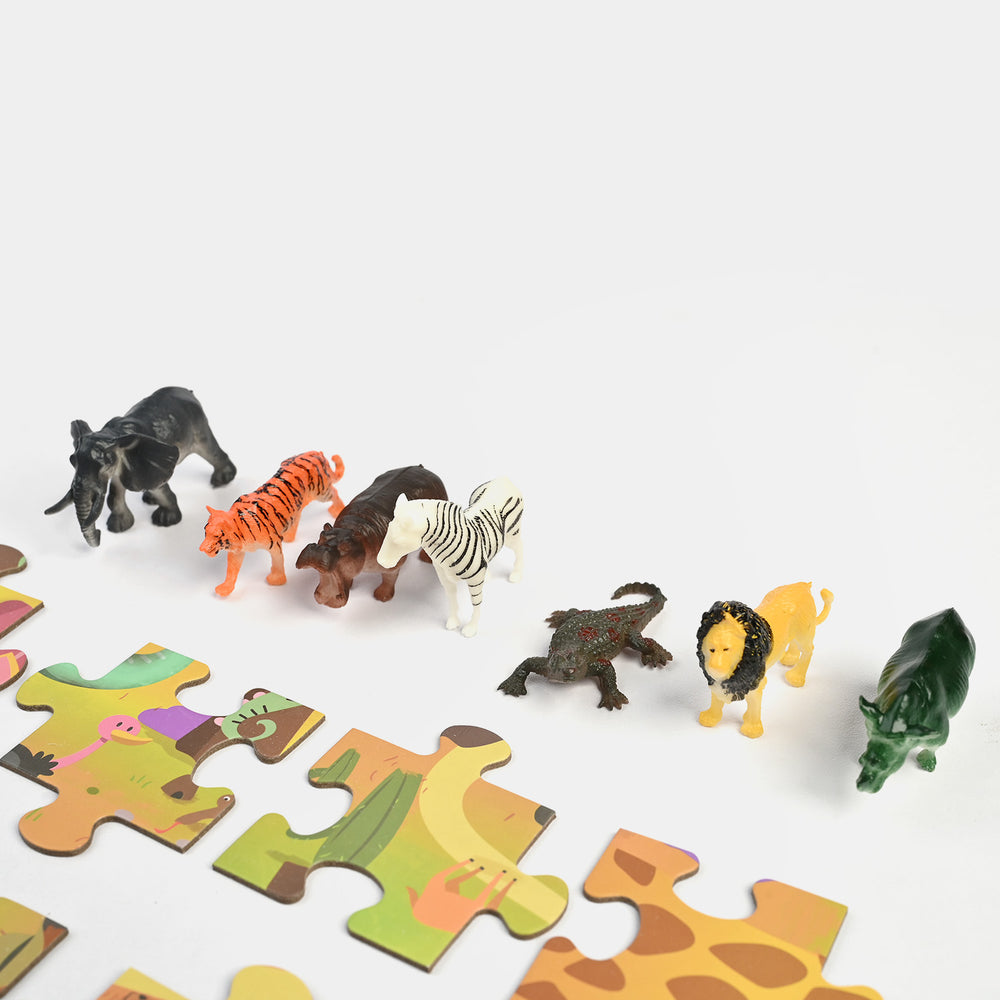 Animal Puzzle Play Set for Kids