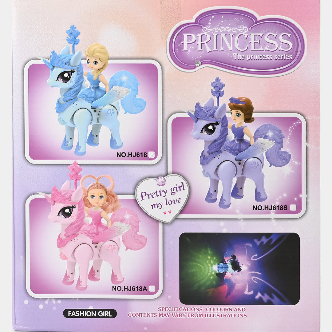 Battery Operated Character Fashion Doll Toy