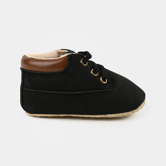 Baby Boy Shoes J11-BLACK