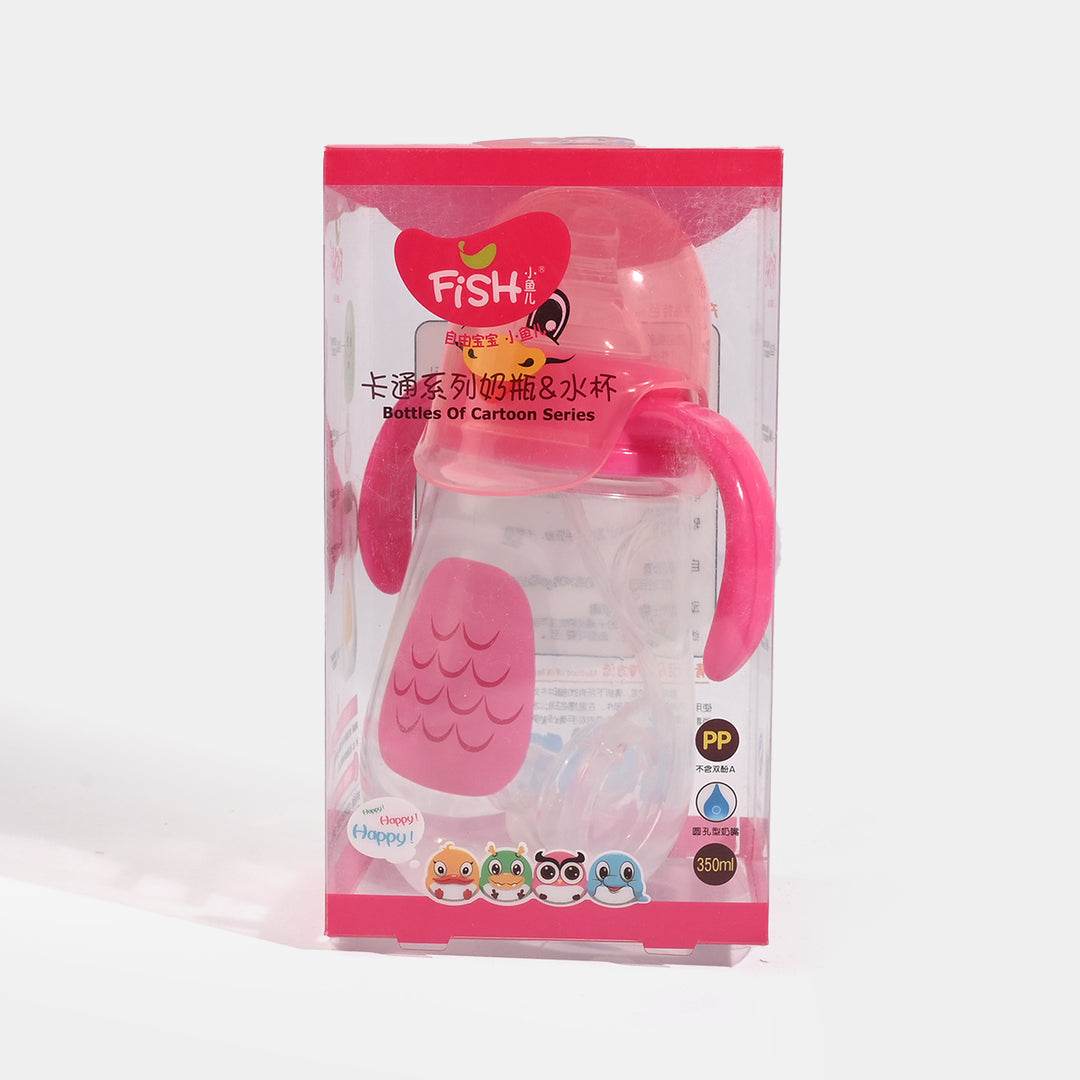Baby Feeding Bottle Plastic Feeder 350ml