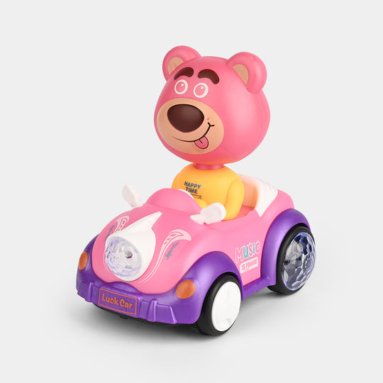 Electric Bear Stunt Car with Light & Sound