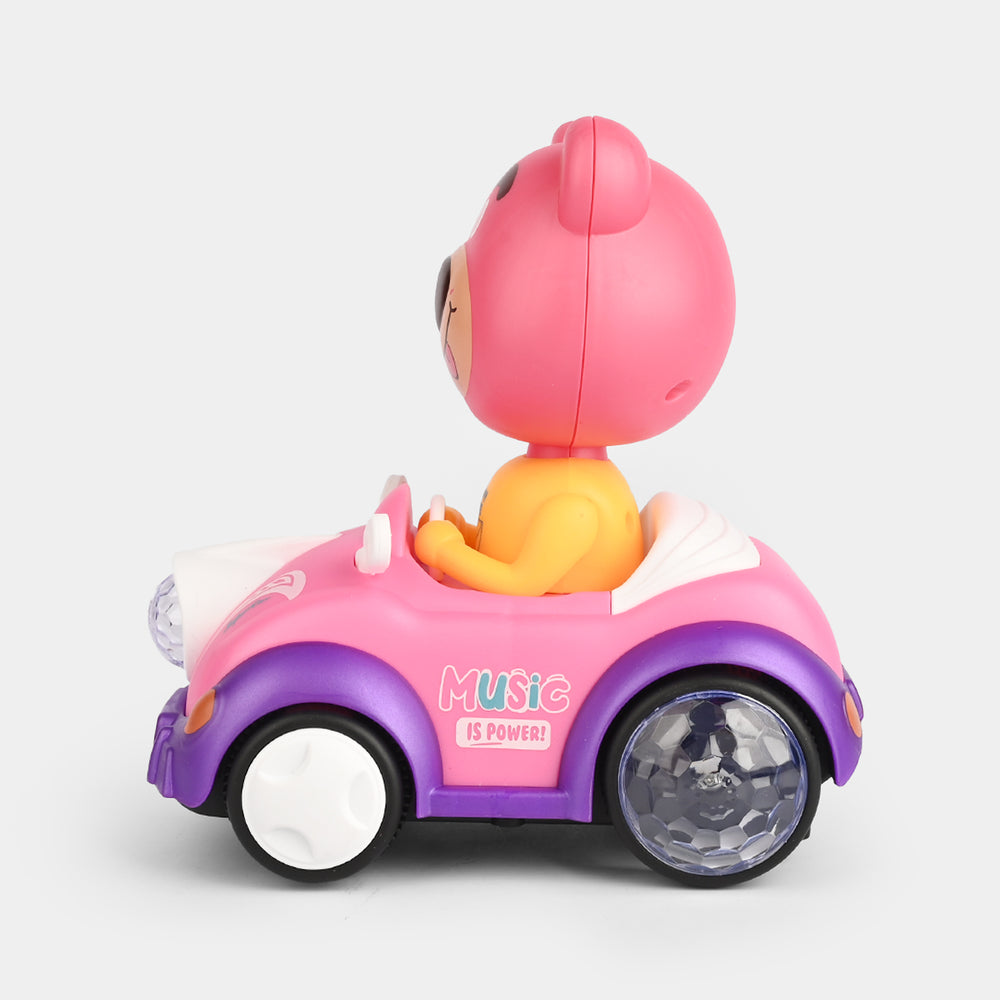 Electric Bear Stunt Car with Light & Sound