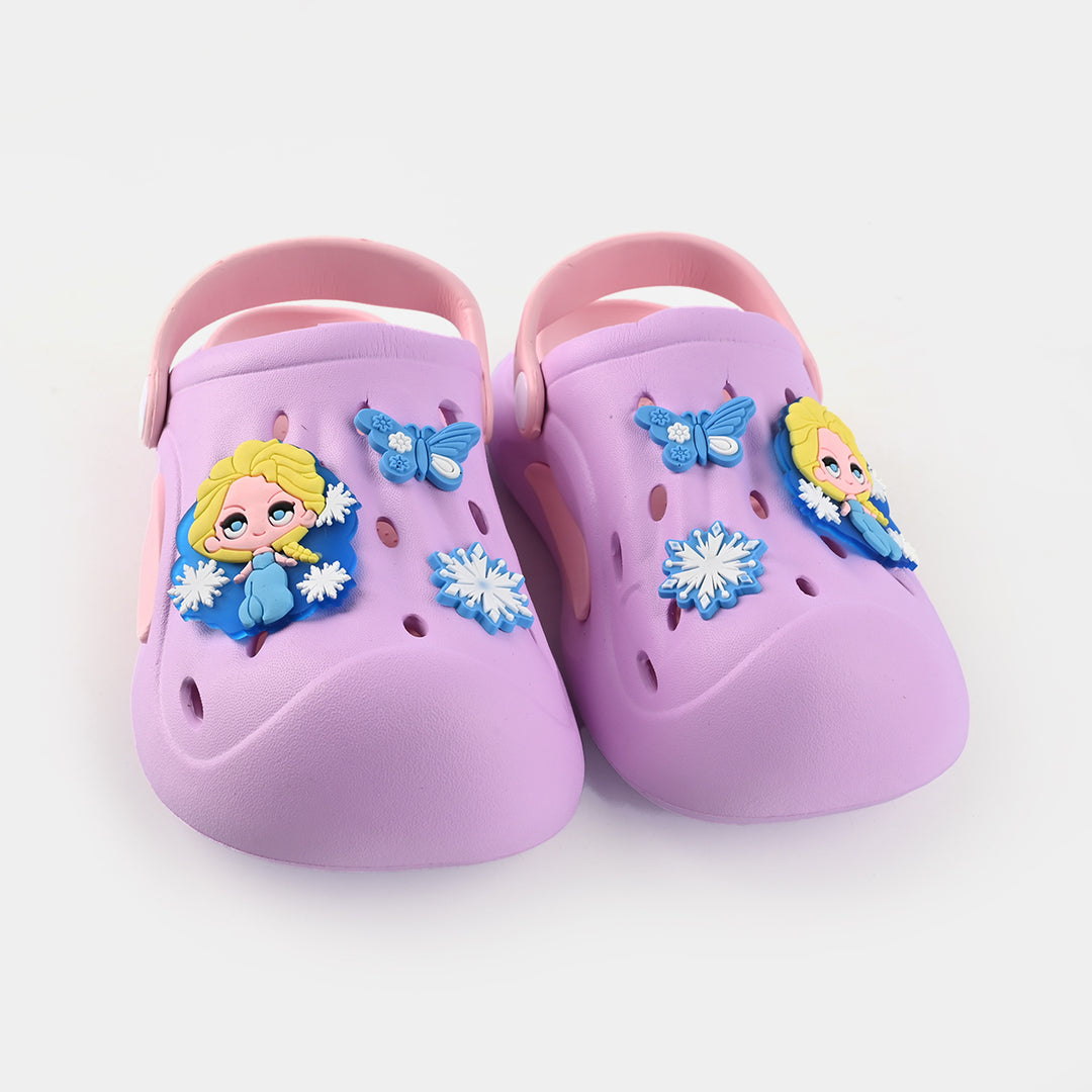 Girls Clogs 3503-7-Purple