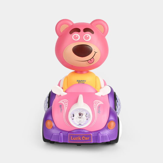 Electric Bear Stunt Car with Light & Sound