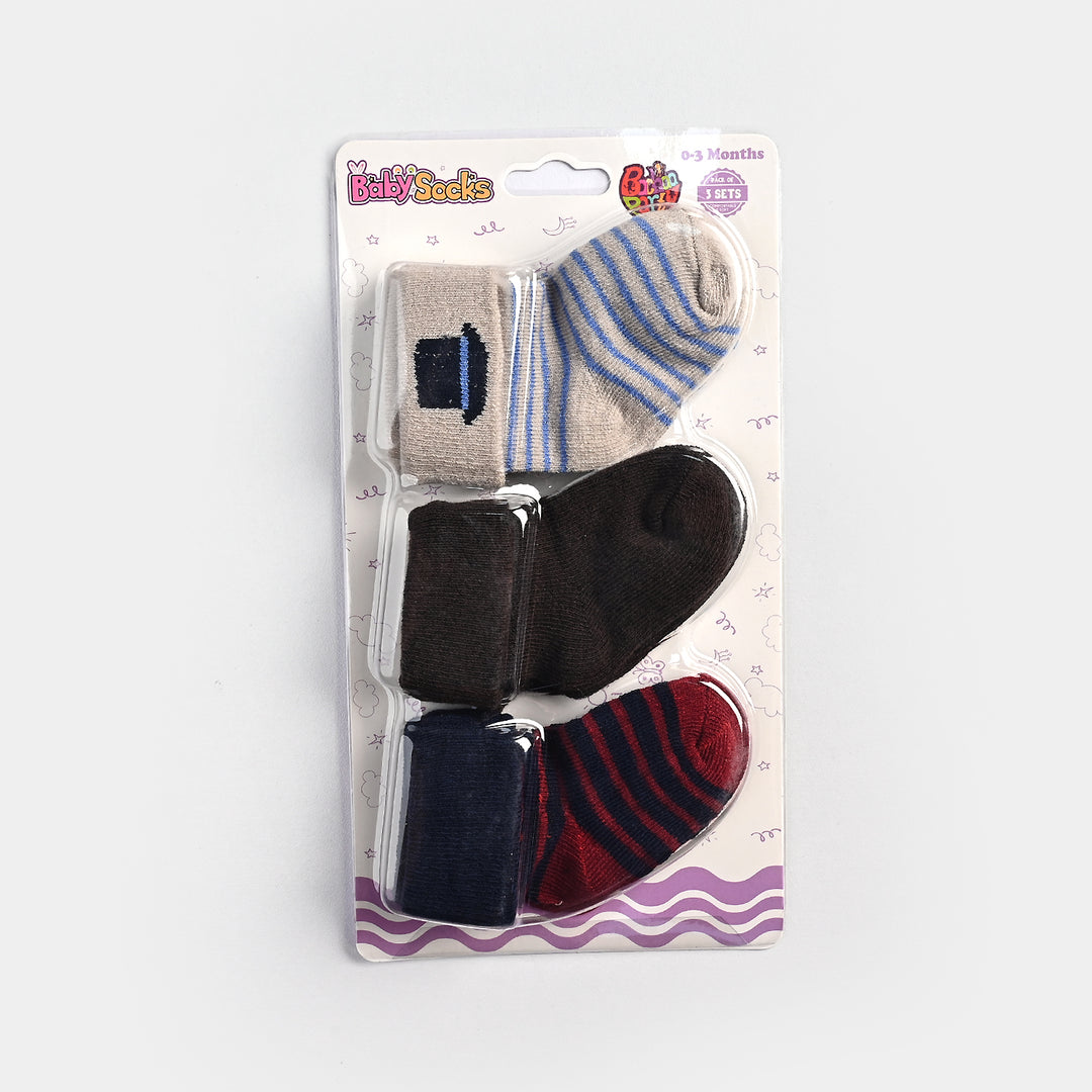 Infant Baby Socks Pack Of 3