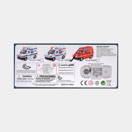 Universal Ambulance with Light & Sound Toy