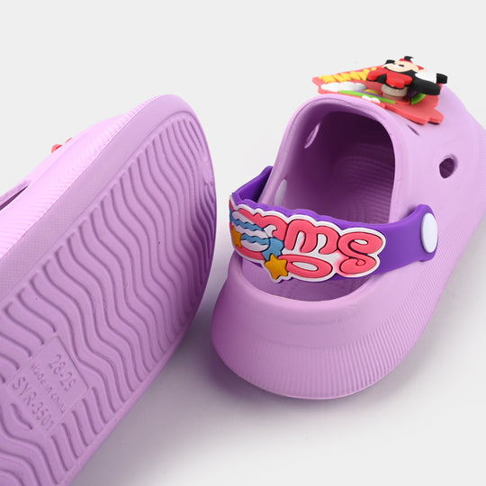 Girls Clogs 3501-K2-Purple