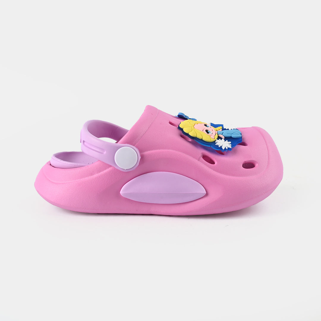 Girls Clogs 3503-7-Fuschia