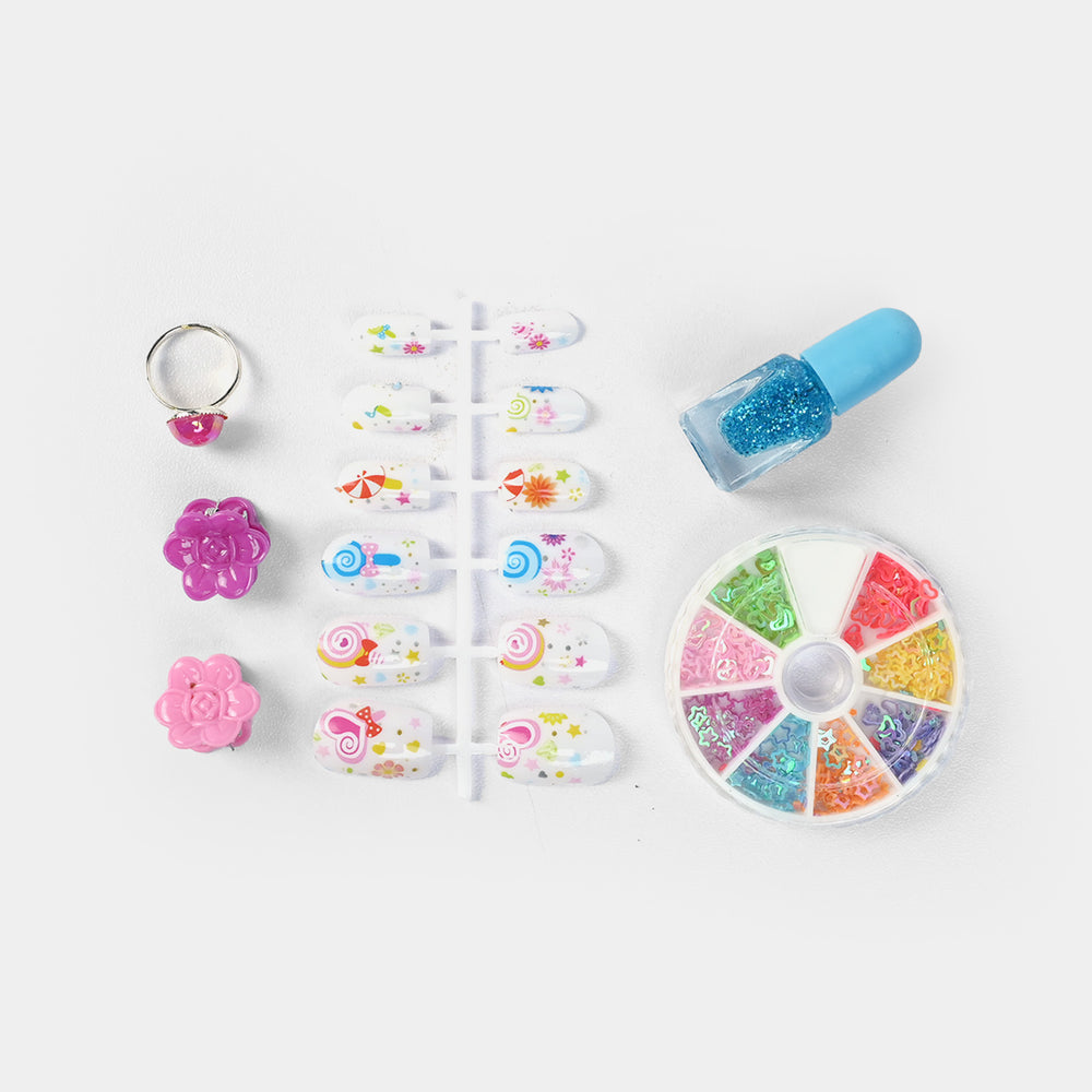 Kids' Necklace Manicure Pretend Play Beauty Set