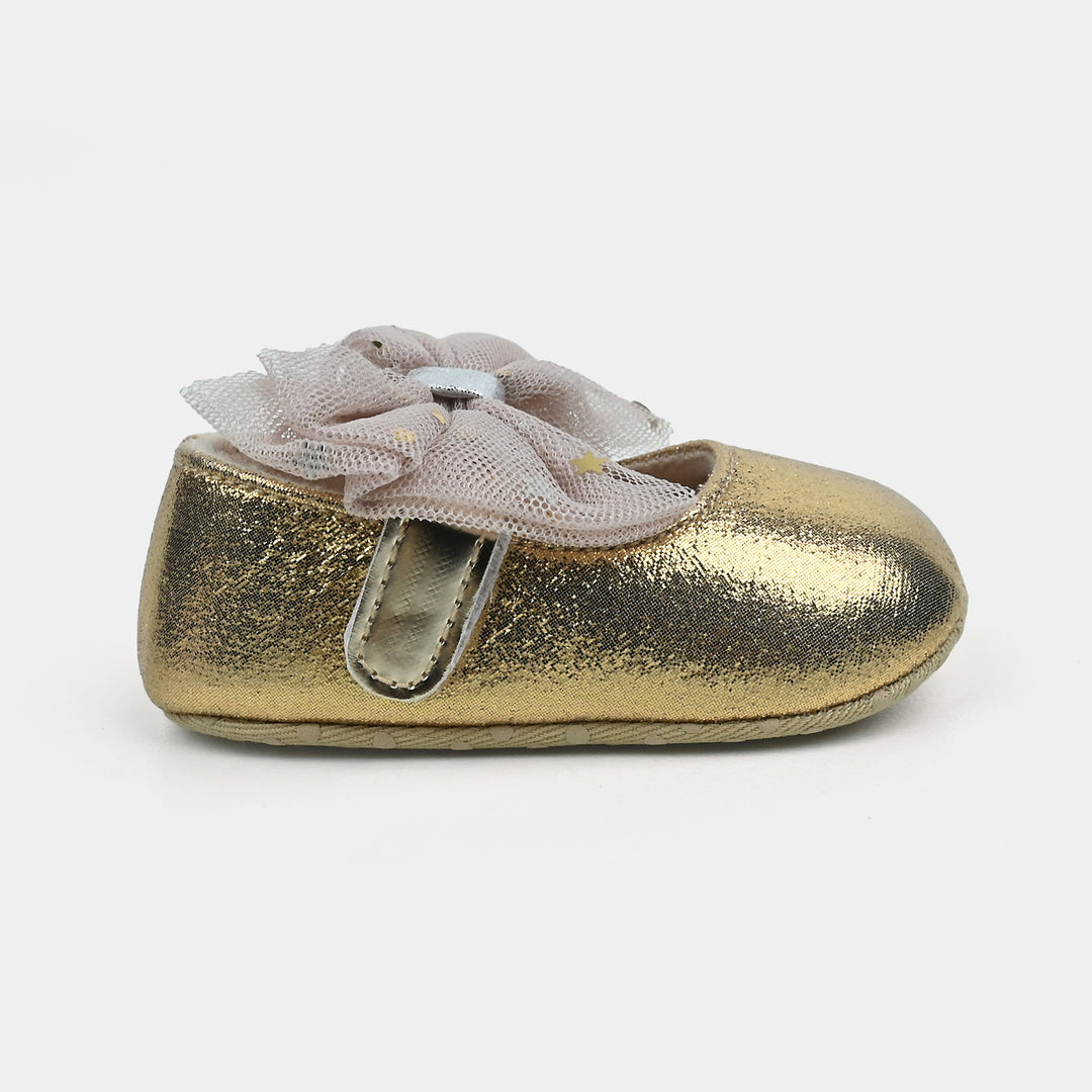 Baby Girl Shoes G33-Golden