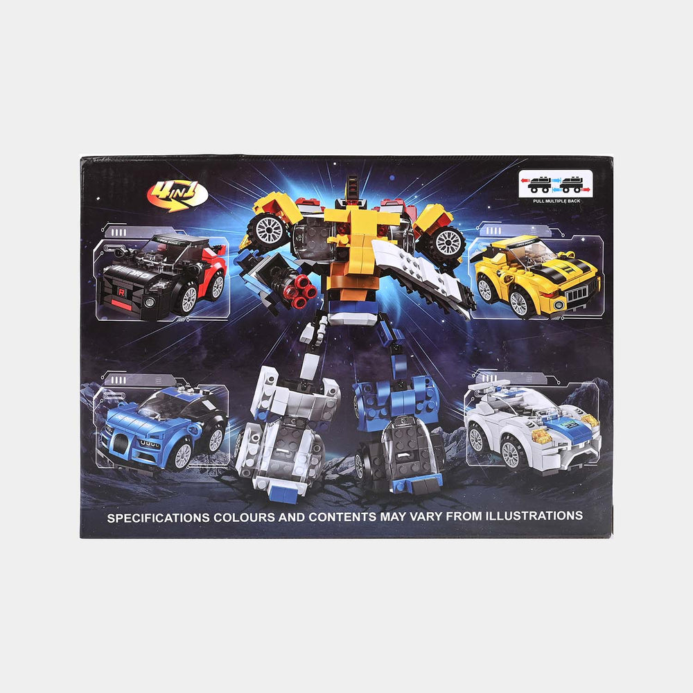 Race Car Building Block Set 116 Pcs