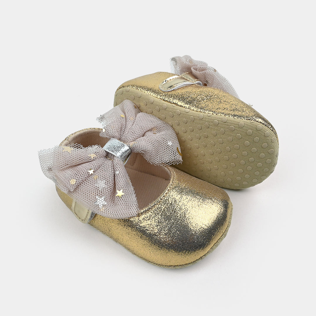 Baby Girl Shoes G33-Golden