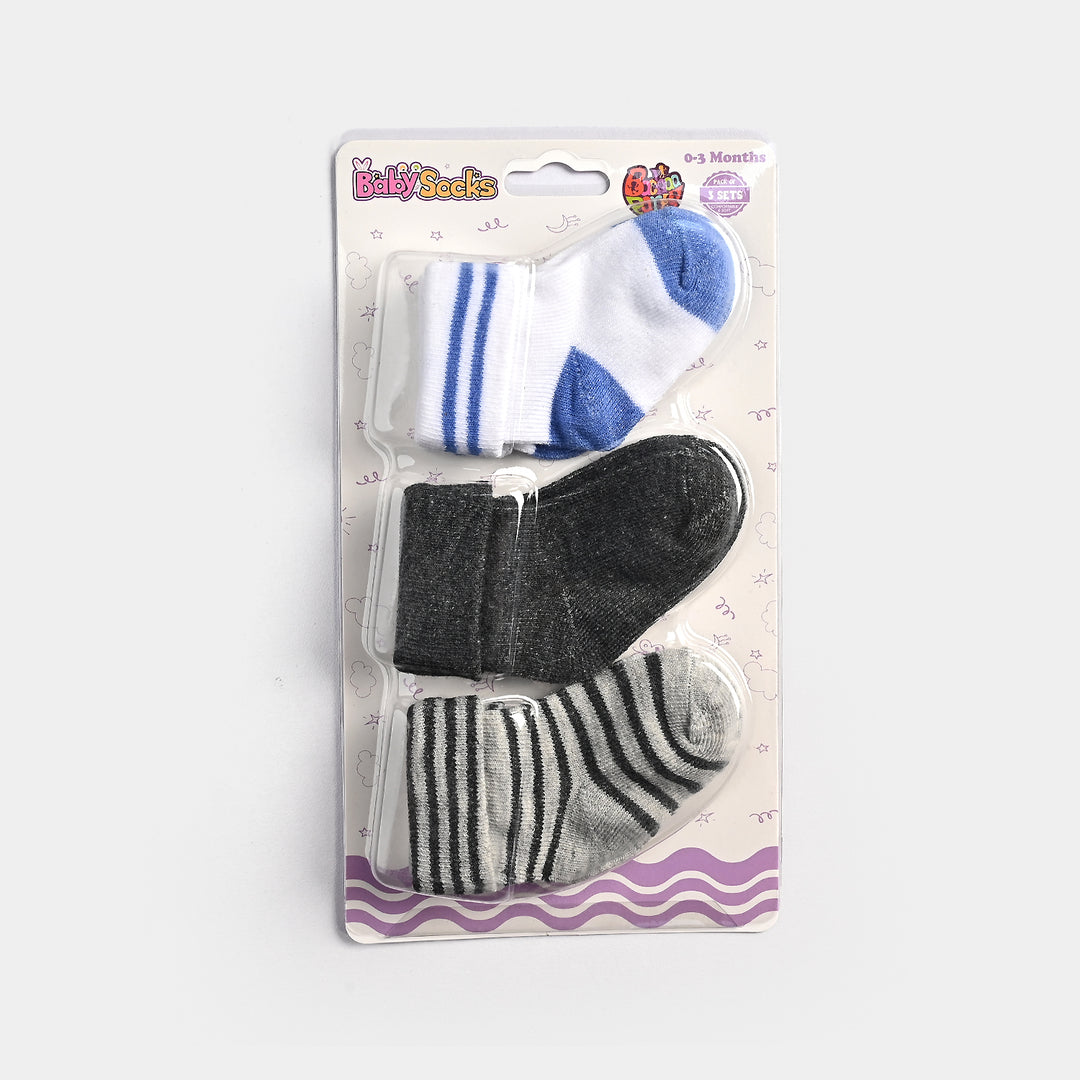 Infant Baby Socks Pack Of 3