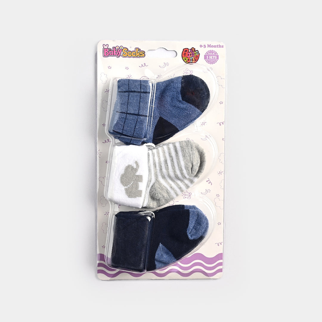 Infant Baby Socks Pack Of 3