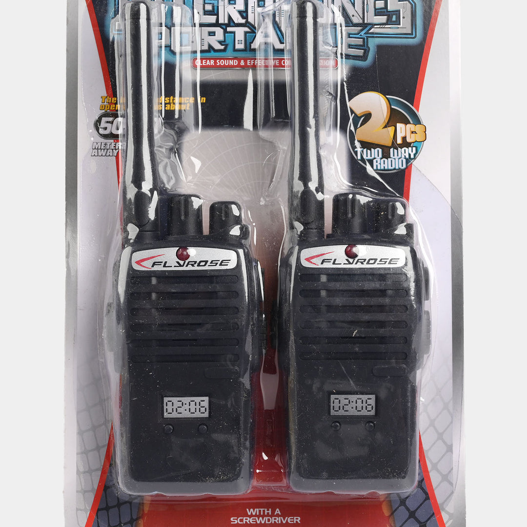 Simulated Walkie Talkie For Kids