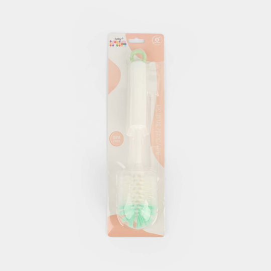 Baby Bottle & Pacifier Brush Set