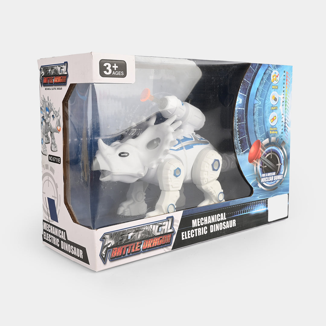 Mechanical Electric Dinosaur with Launcher
