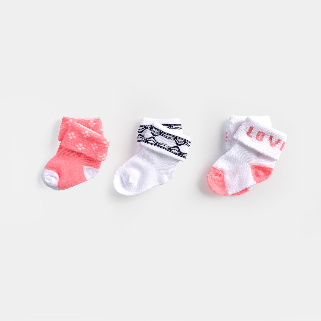 Infant Baby Socks Pack Of 3