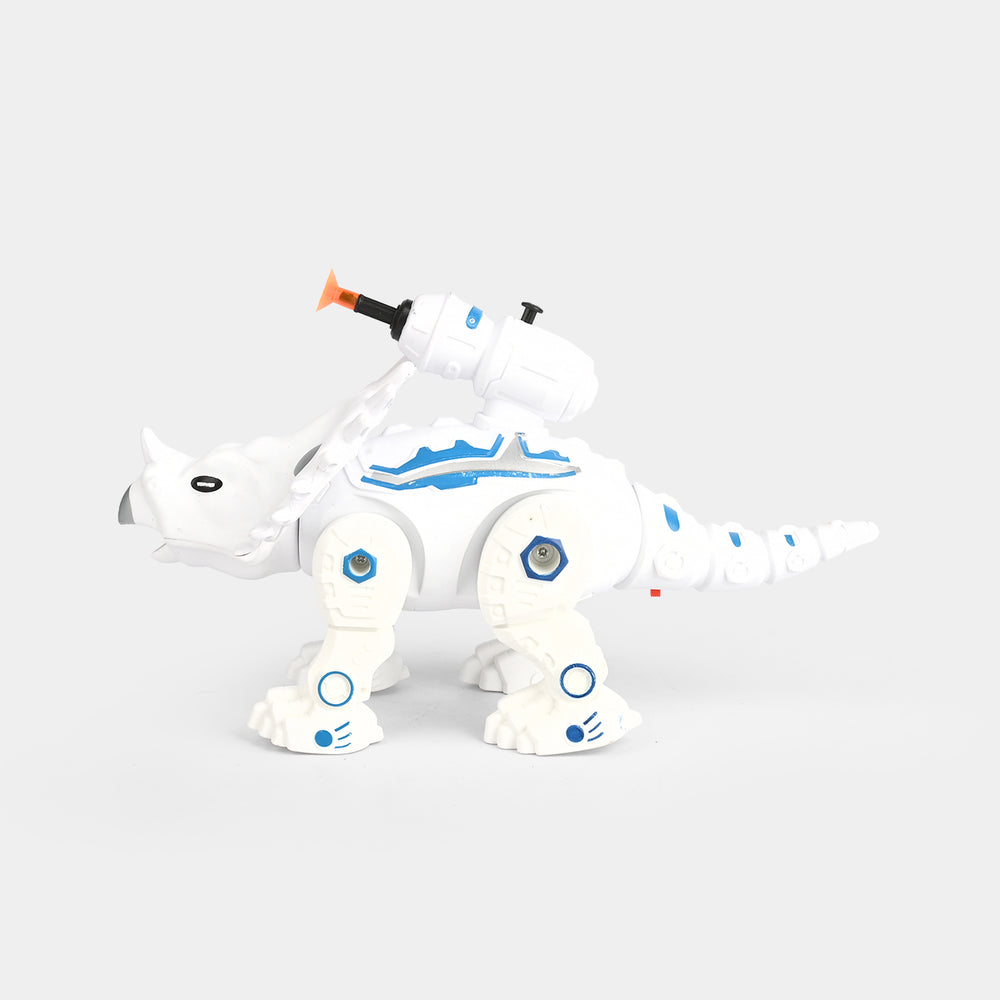 Mechanical Electric Dinosaur with Launcher