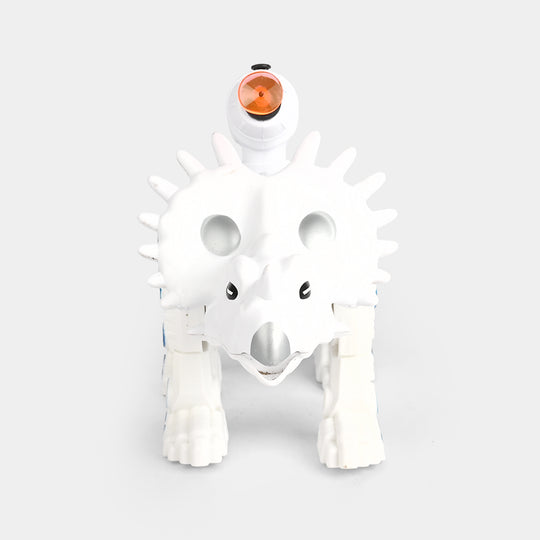 Mechanical Electric Dinosaur with Launcher