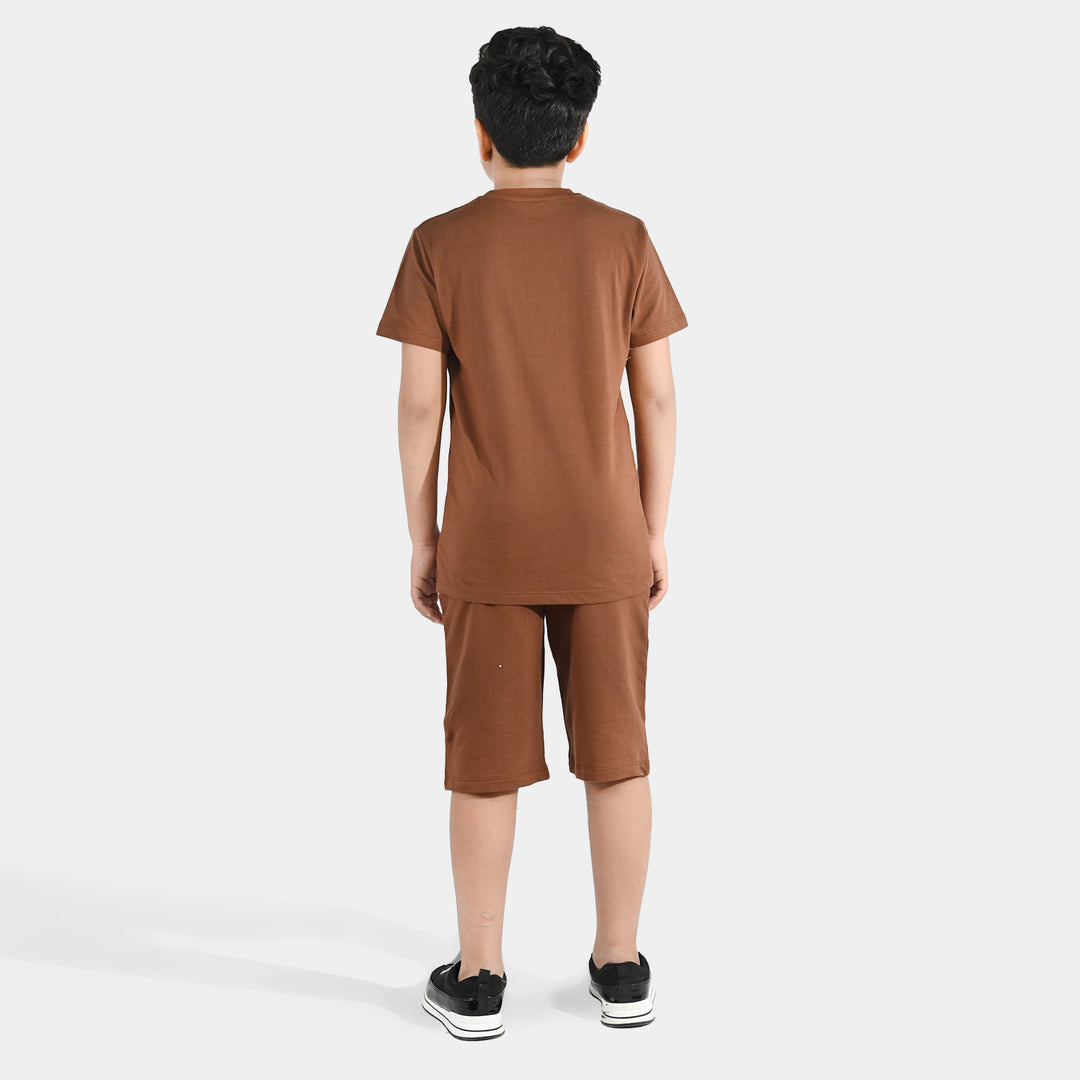 Boys Jersey/Terry 2-Piece Suit (Titans) - Sorl Horse