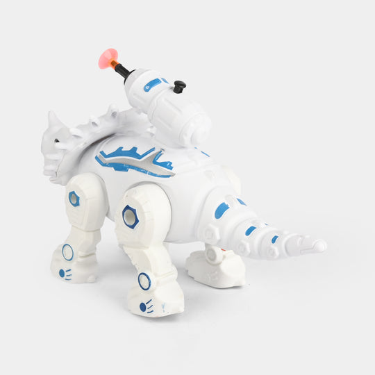 Mechanical Electric Dinosaur with Launcher
