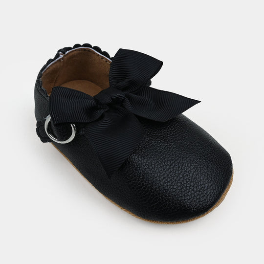 Baby Girl Shoes H46-BLACK