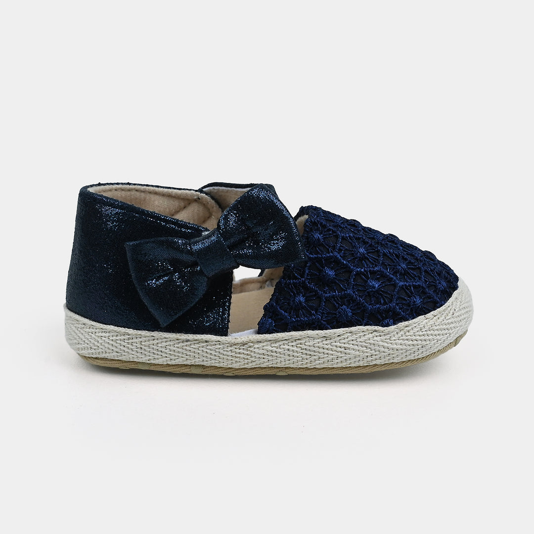 Baby Girl Shoes D128-NAVY