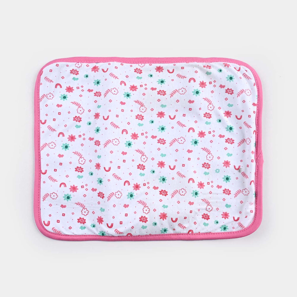 Baby Changing Sheet 13*16 Flower | Pink