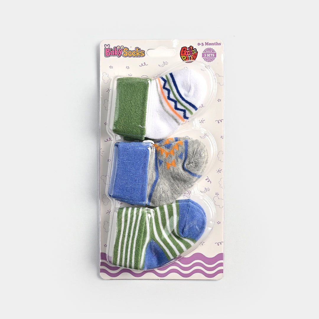 Infant Baby Socks Pack Of 3