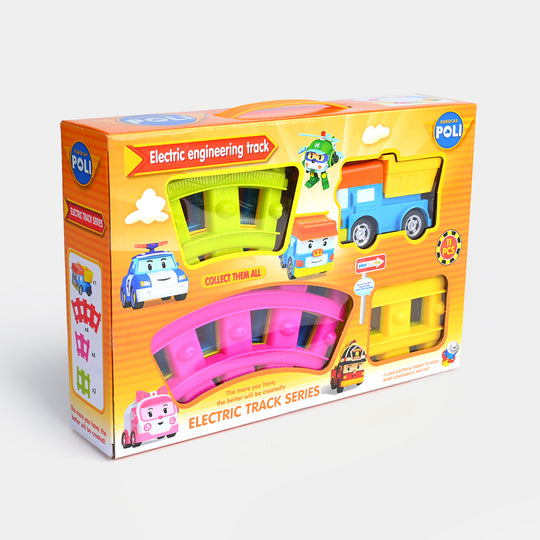 Robocar Poli Electric Rail Engineering Track Set