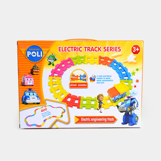 Robocar Poli Electric Rail Engineering Track Set