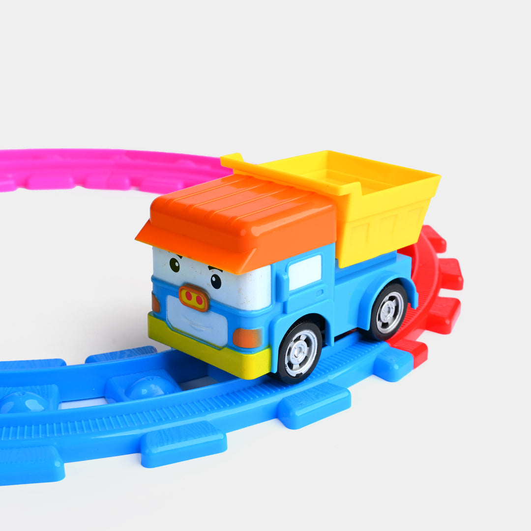 Robocar Poli Electric Rail Engineering Track Set