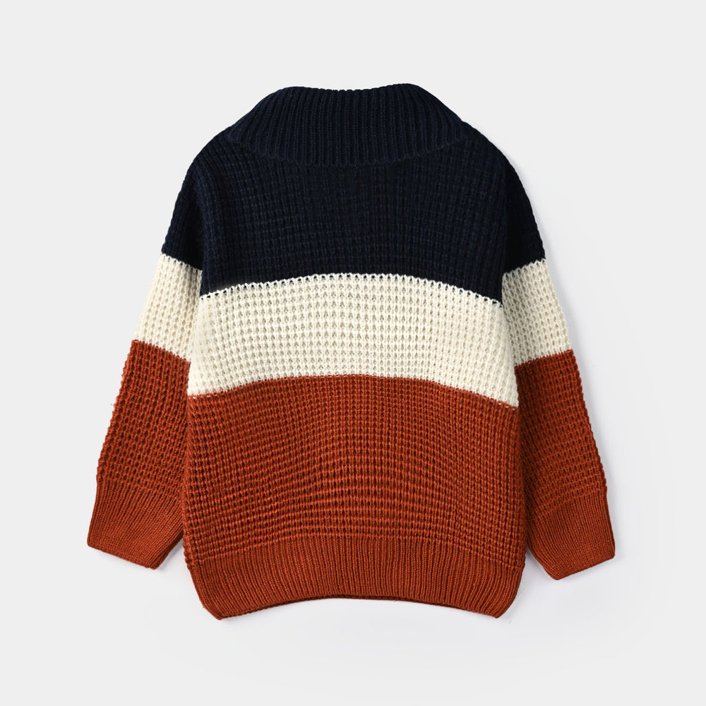 Boys Acrylic Sweater-Vibes-Multi