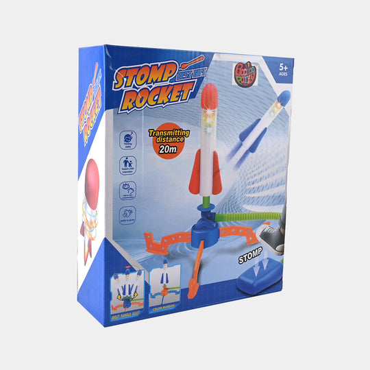 Flying Rocket With Light Toy For Kids