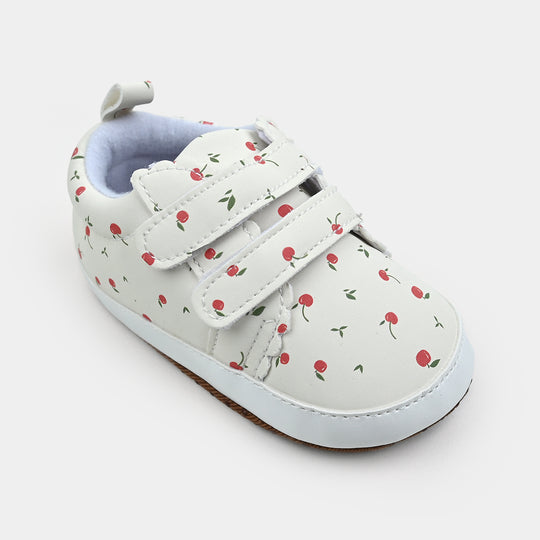 Baby Girl Shoes E152-White