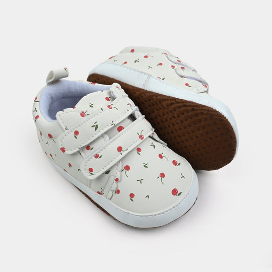 Baby Girl Shoes E152-White