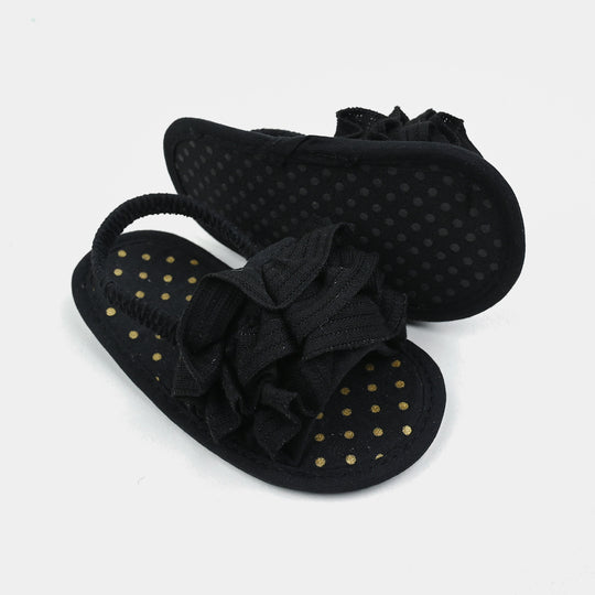 Baby Girl Shoes E154-BLACK