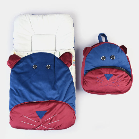 Velvet Carry Nest Bear Style + Small Bag