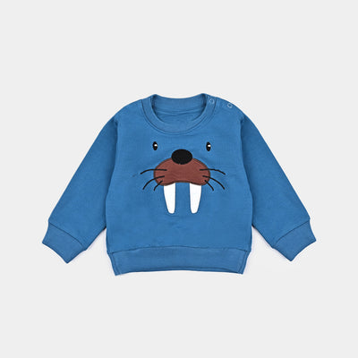 Infant Boys Cotton Terry Sweatshirt Seal