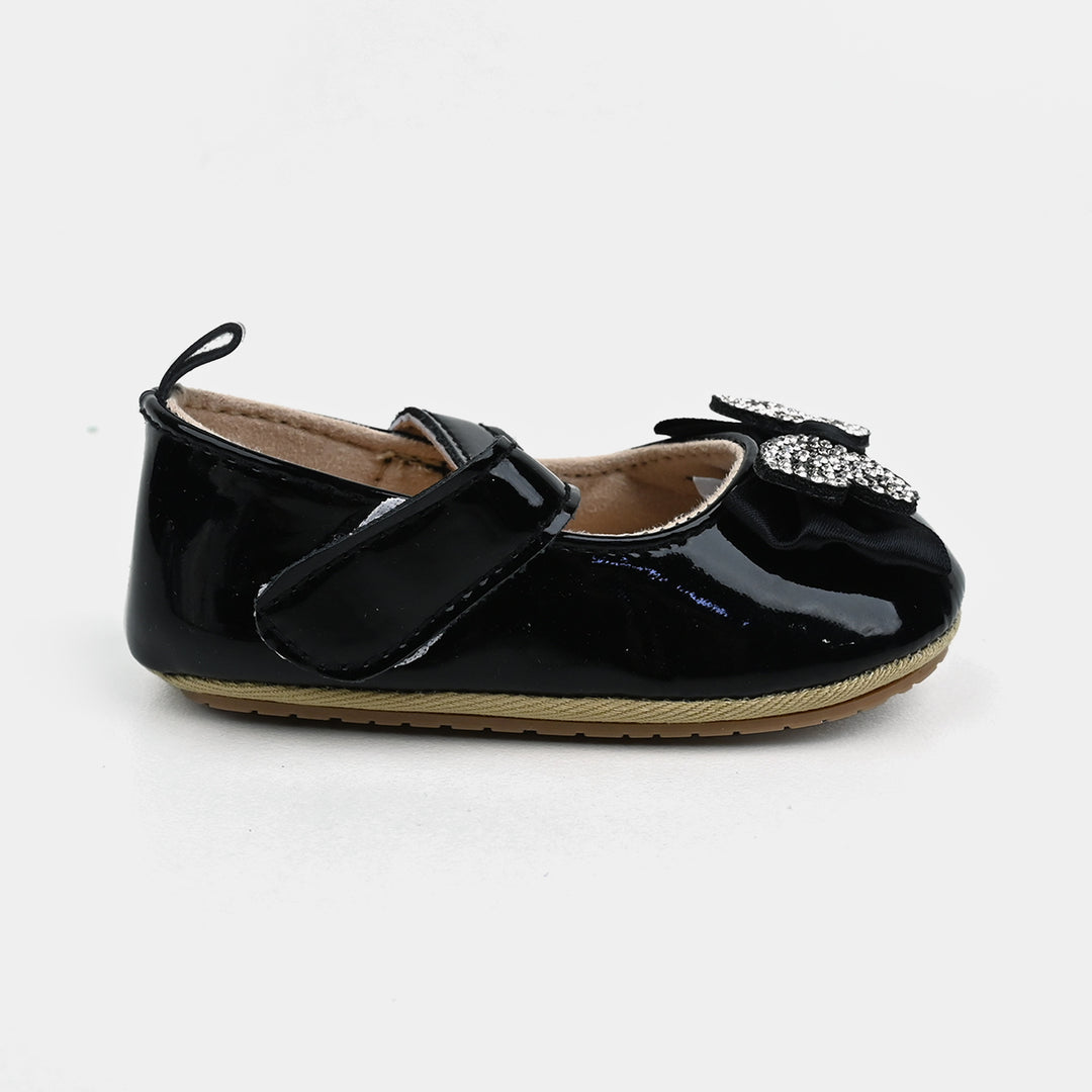 Baby Girl Shoes H43-BLACK